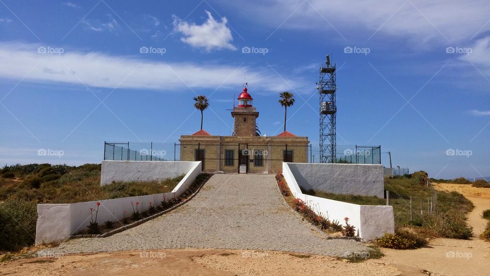 lighthouse . lighthouse in Portugal lagos 
