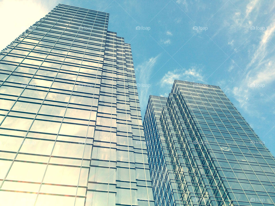 sky street city glass by tazmed