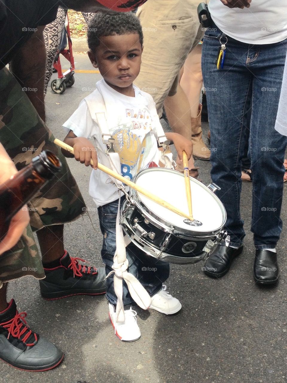 Boy with drum 