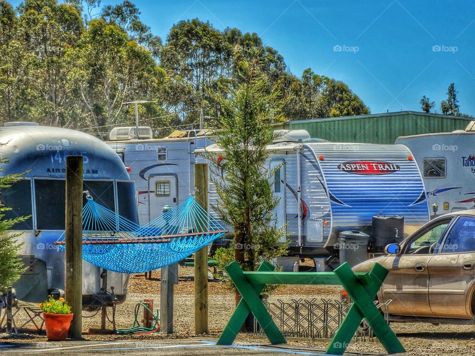 American RV trailer park