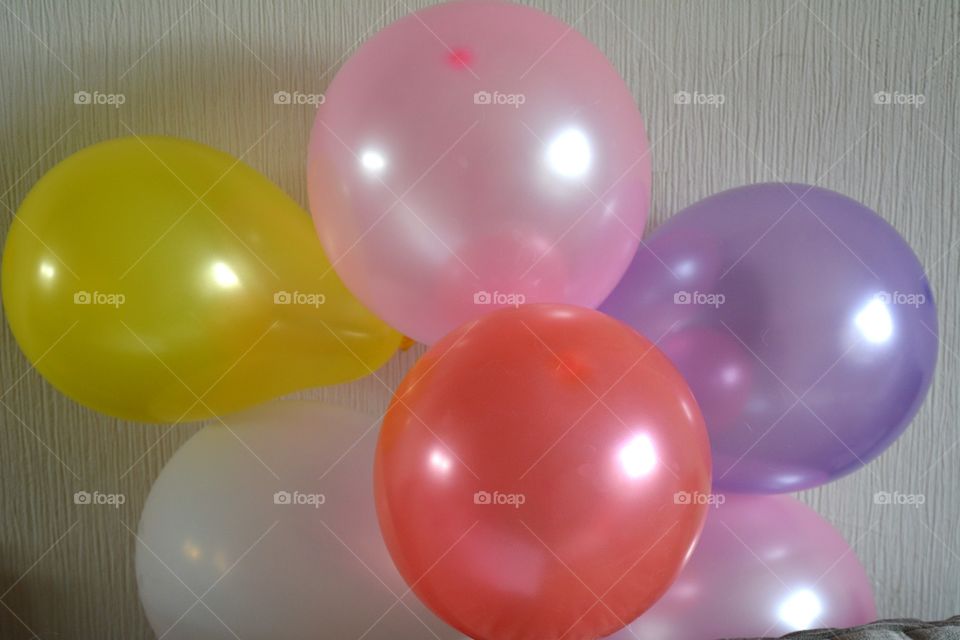 No Person, Round Out, Balloon, Bright, Color