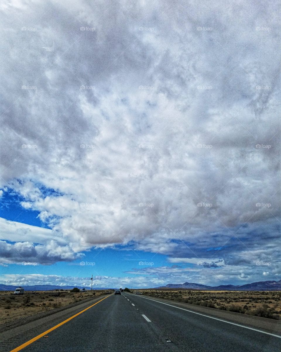 Mother Nature showing off her Crown of Fluffy Clouds!