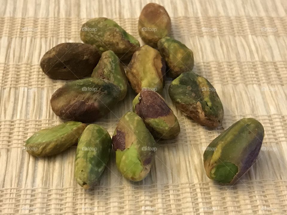 Shelled pistachios