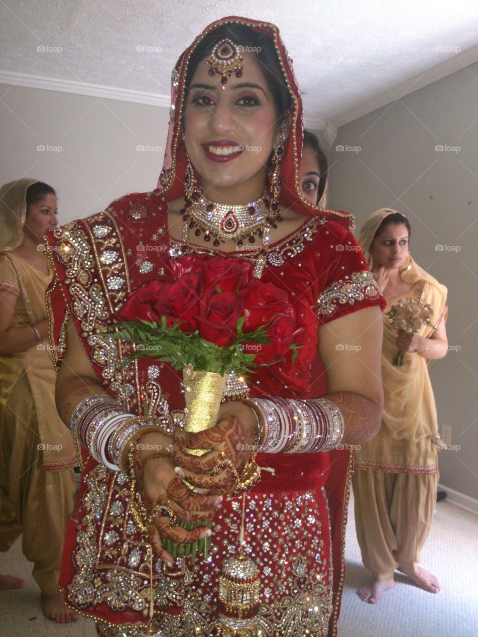 Indian wedding. My best friend