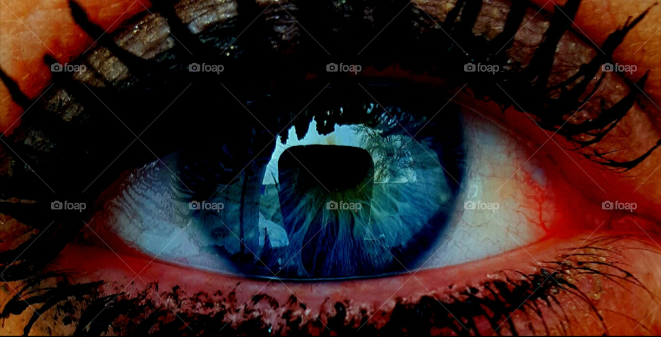Magical iris eye