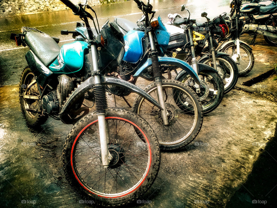 Japan bike in a shop