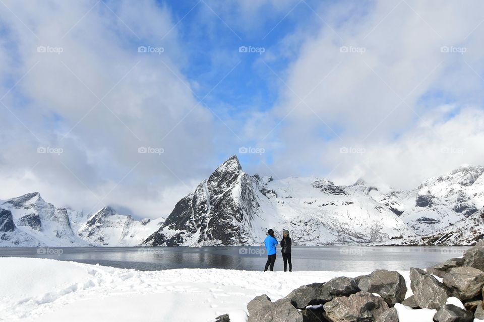 Lofoten fjords, Norway