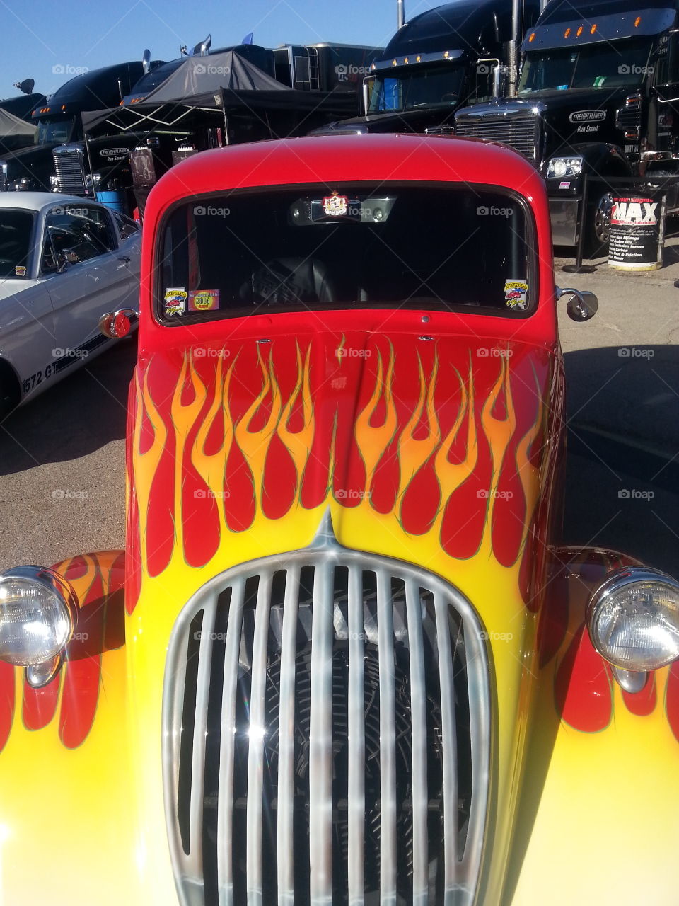 hot rod. day at the race s