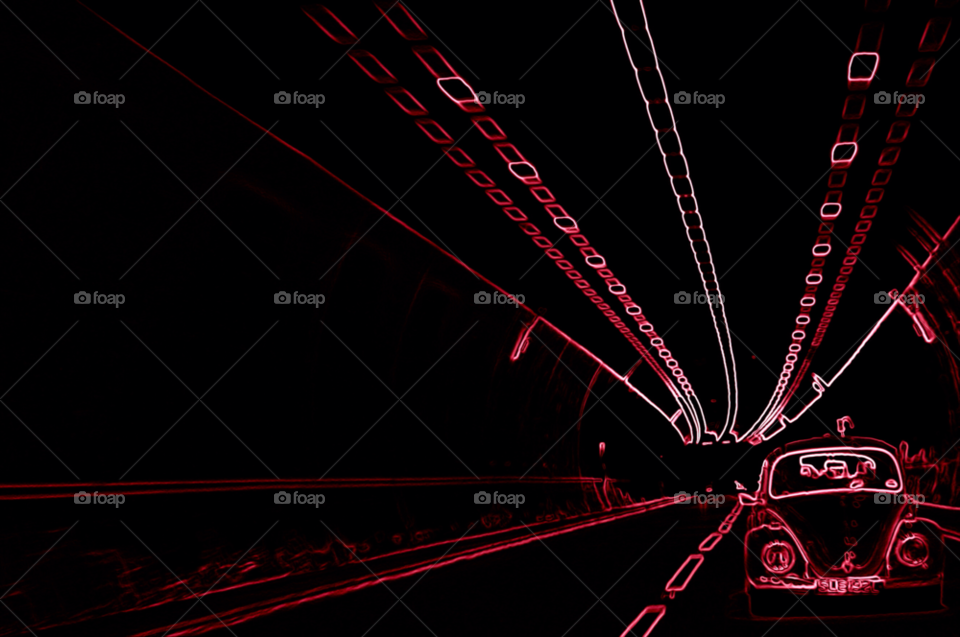 tunnel car classic beetle by leonbritton123