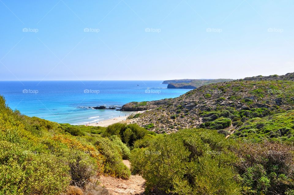 menorca Balearic island in Spain