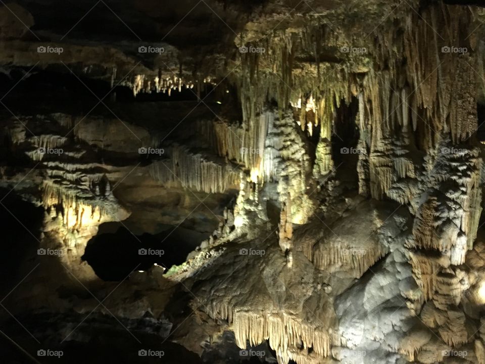 Beautiful cavern tunnel.