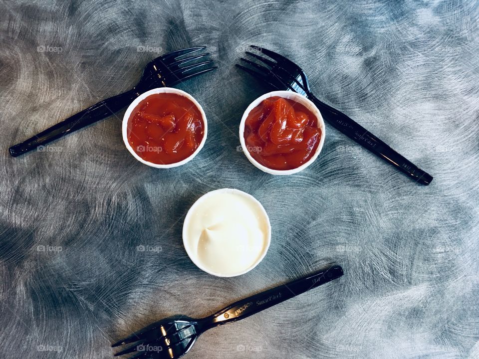 Creation I made while waiting for my food 