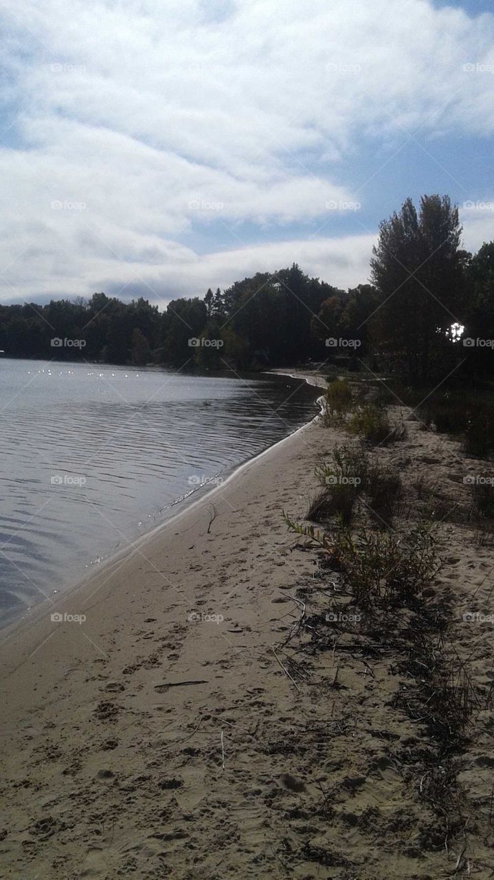 take a walk along the beach