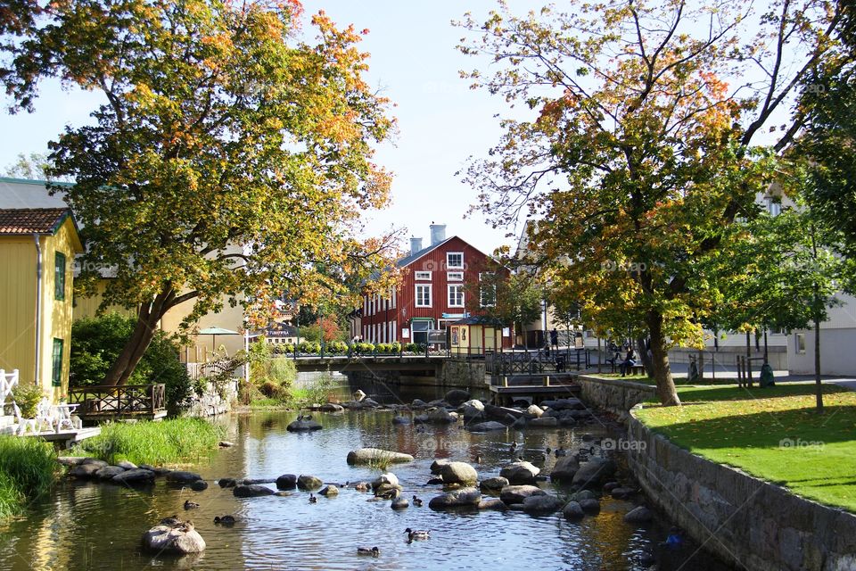 Autumn in Norrtälje, Sweden