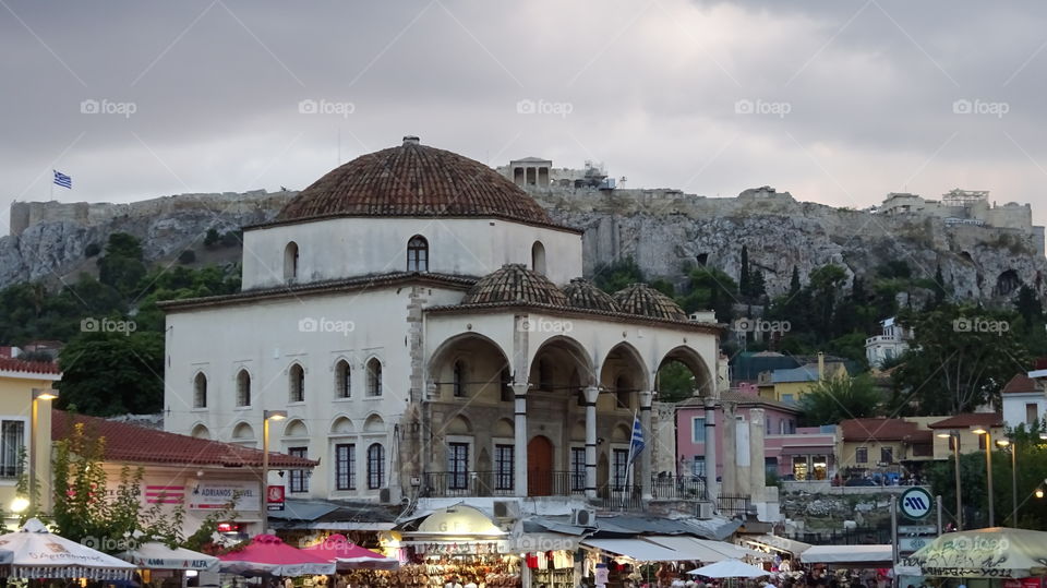 Greece Athens public bath. Greece Athens public bath