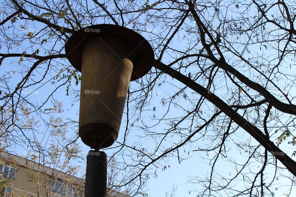 street old lamp