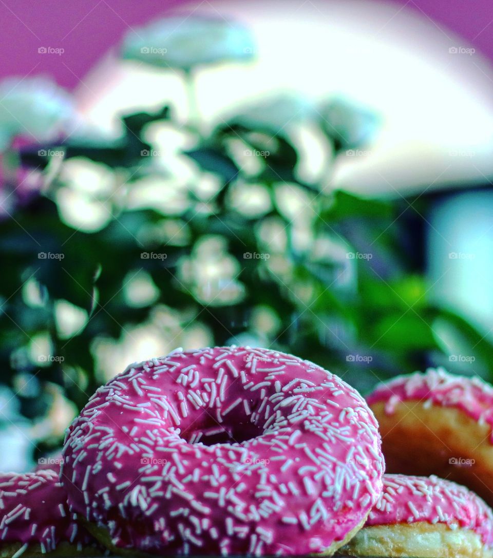 Pink donuts