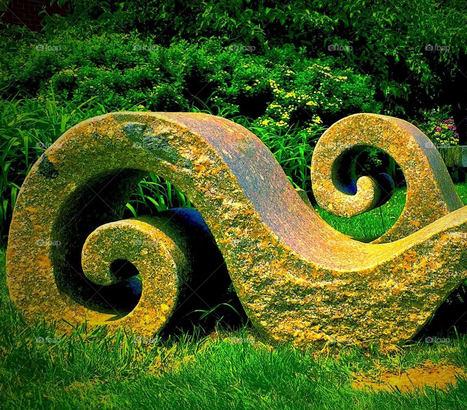 Swirl Sculpture Seat