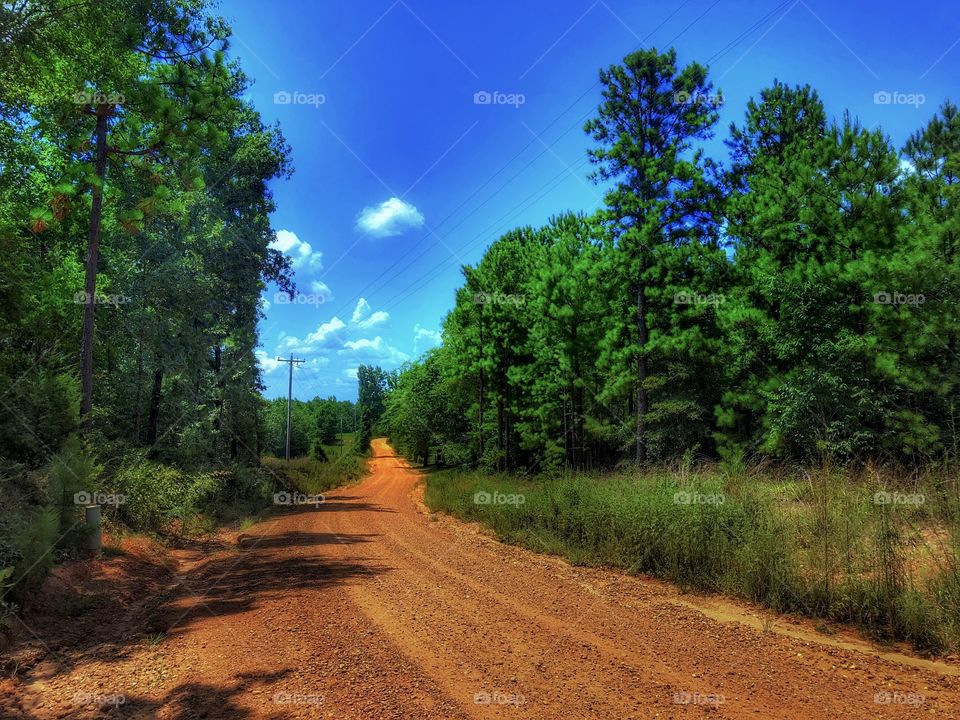Dirty Filthy Red Dirt Road