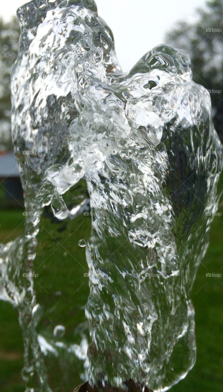 Close-up of flowing water