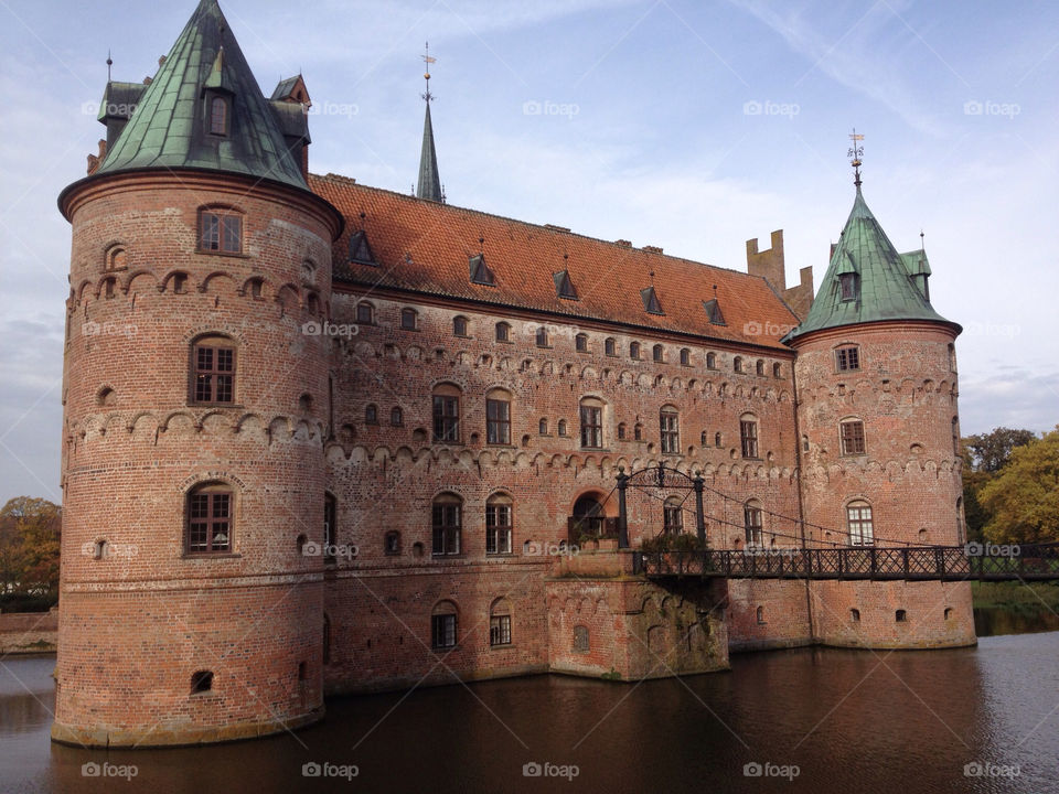 history castle denmark egeskov by foghschultz