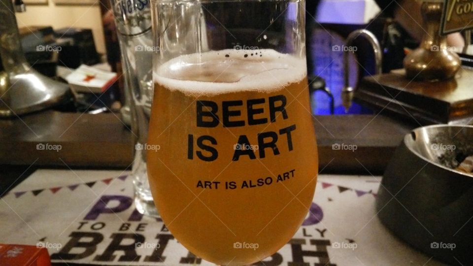 Beer is art