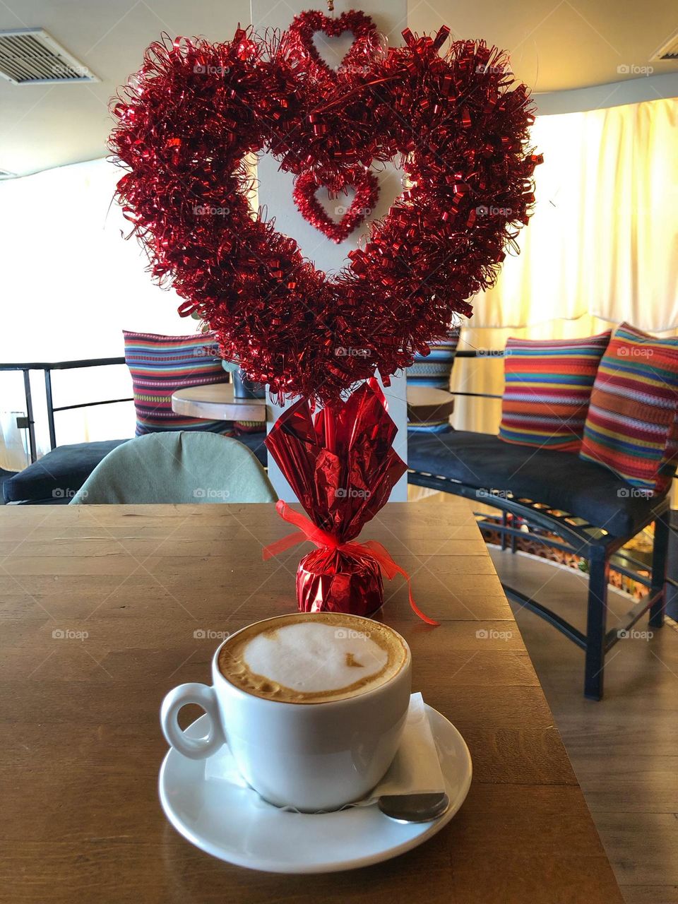 Color, explosion, red, heart, valentine, coffee, love,