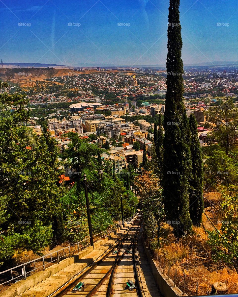 City’s view from the mountain 