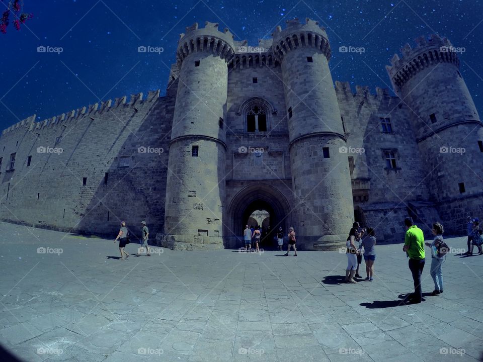 Castle at Rhodes