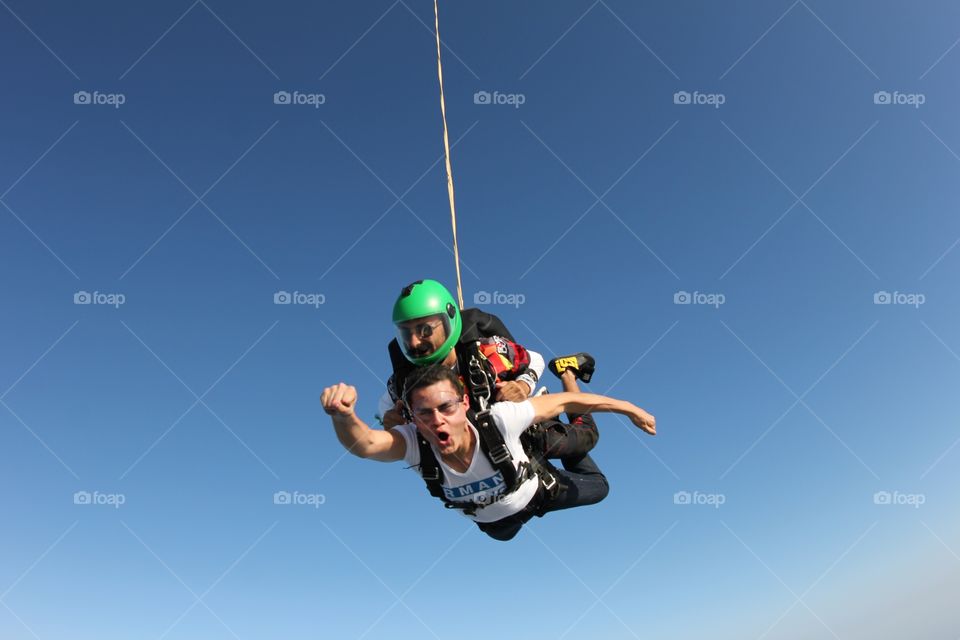 Pure Adrenaline. Skydive Dubai