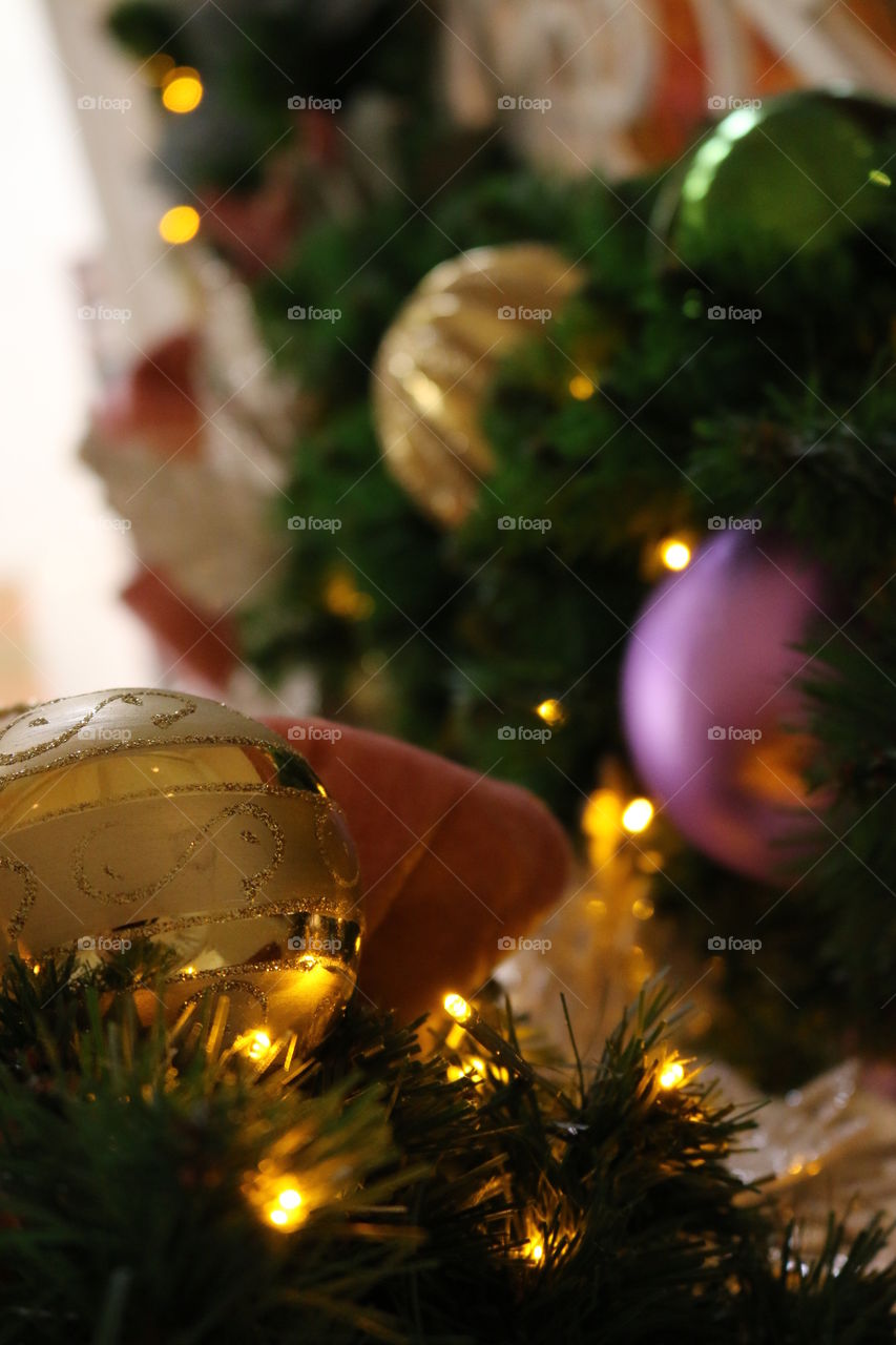 Ornaments close up