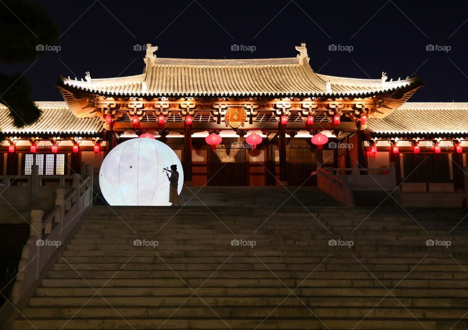 古建筑之夜