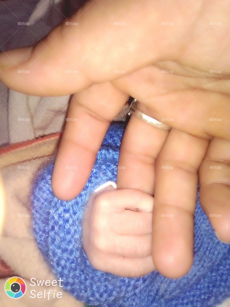 first touch of my baby in my heart