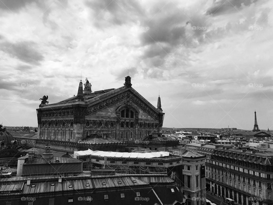 Rooftop overlooking the Opera House 