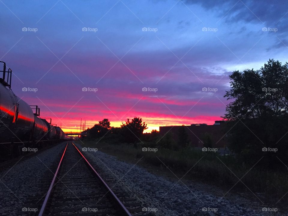 No Person, Locomotive, Railway, Transportation System, Travel