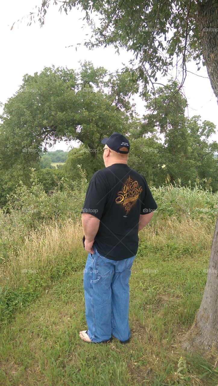 Tree, Man, Landscape, People, Outdoors