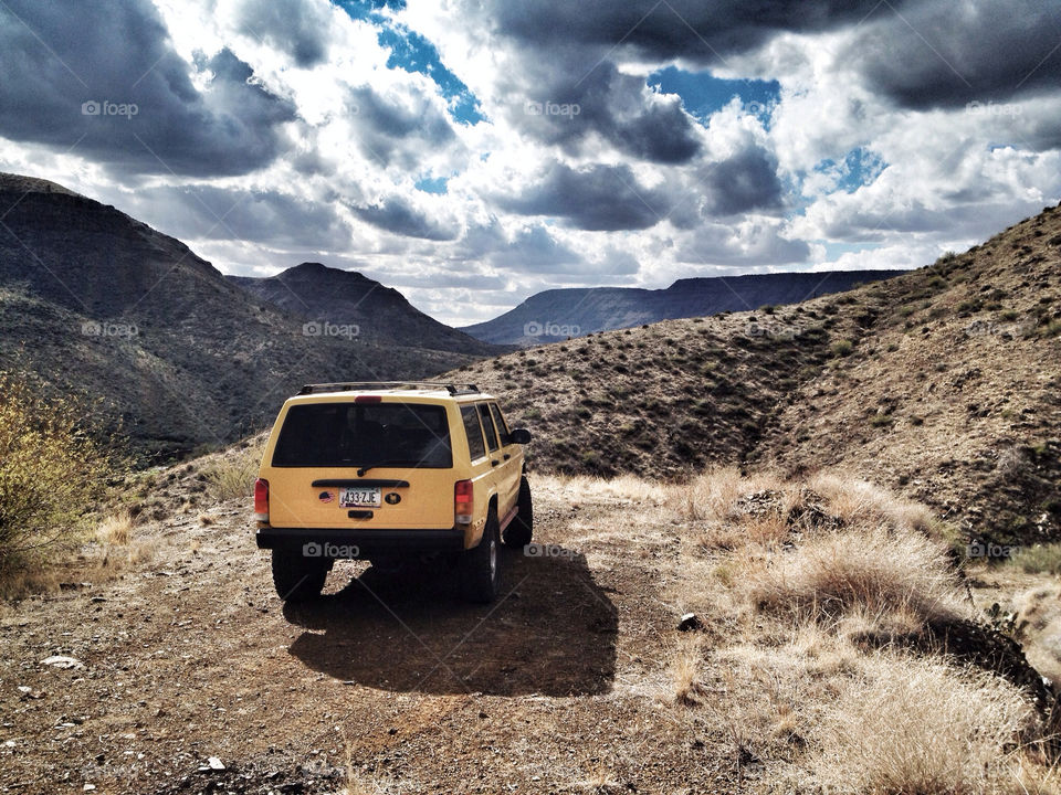 desert trail off road arizona by mjf101471