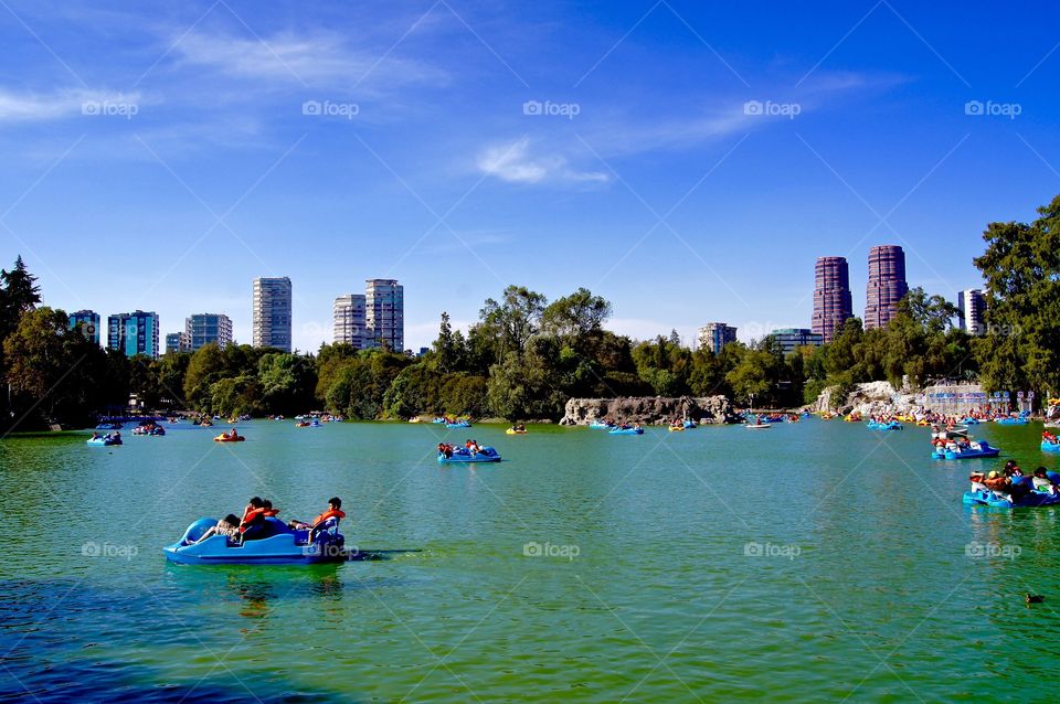 Chapultepec lake