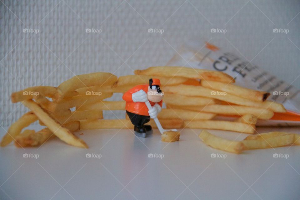 Max crispy fries art