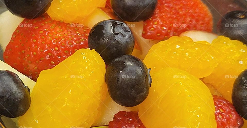 Scrumptious mixed fruit