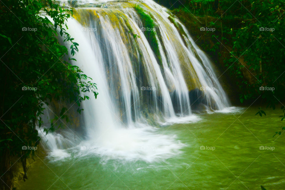 Pulosari Waterfall, Yogyakarta, Indonesia