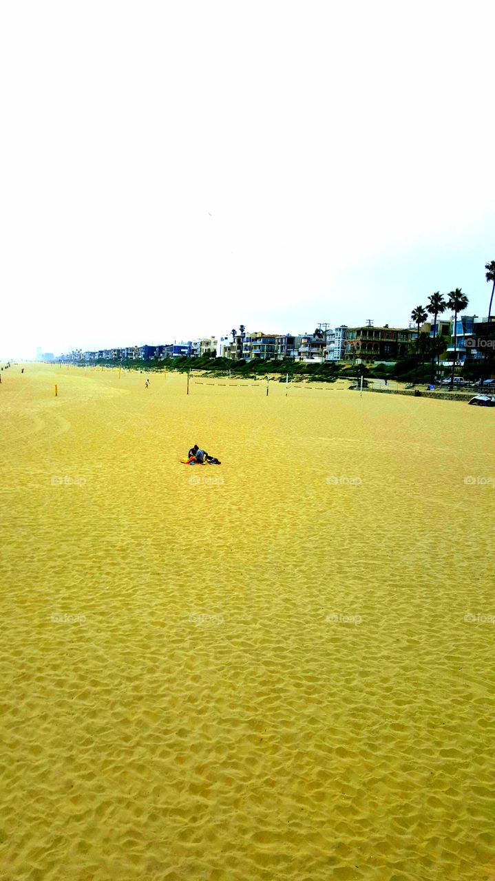 Yellow beach