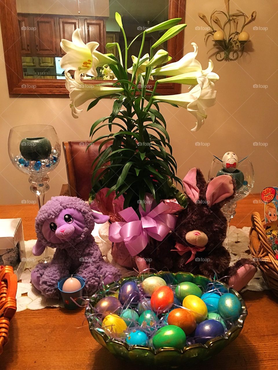 Easter Lily and friends