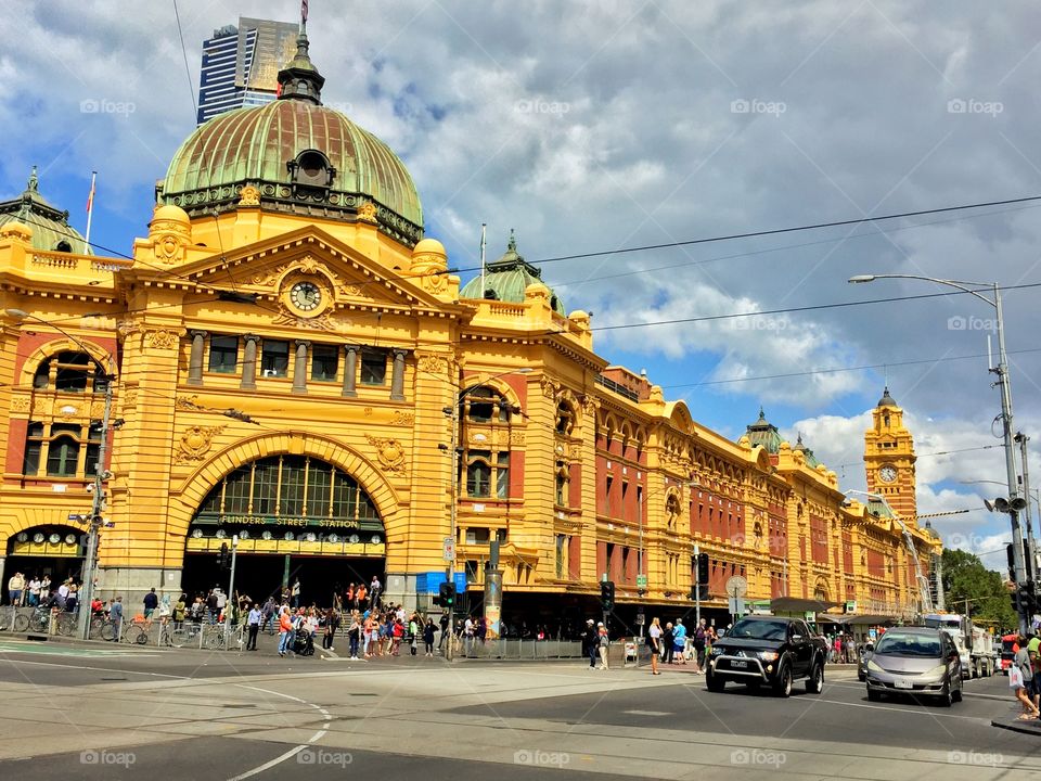 Flinders street station - Melbourne 