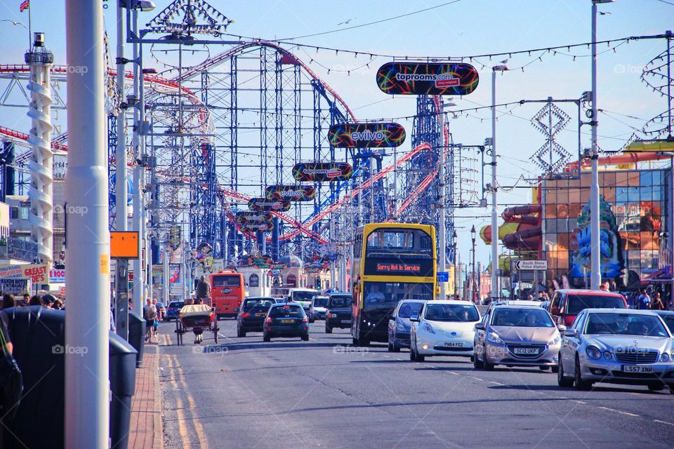 Blackpool street.