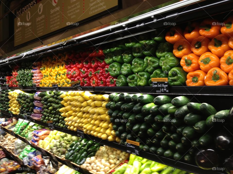 Produce section 
