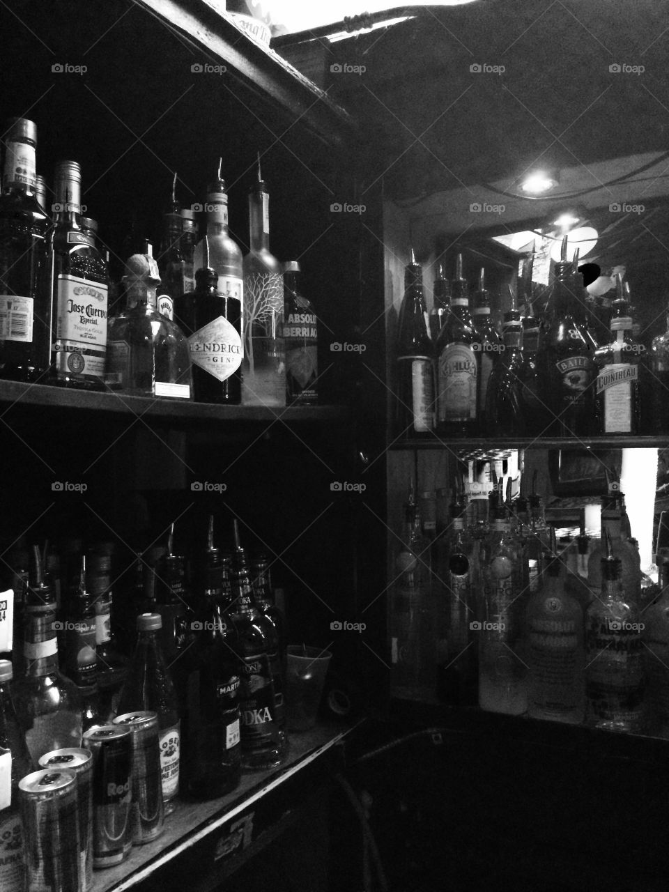 Bar. Remembering old time