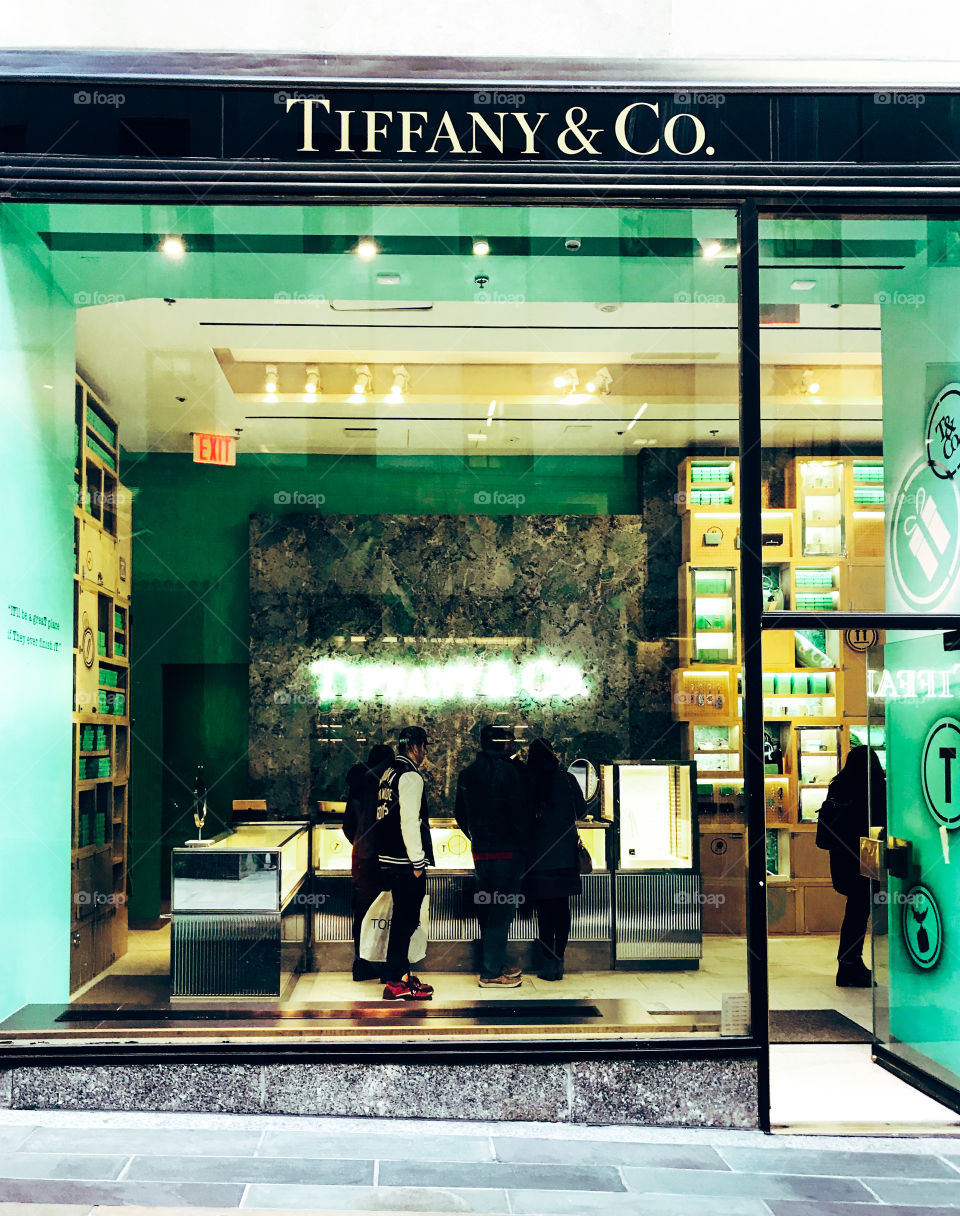 Tiffany & Co, Rockefeller Plaza, NYC