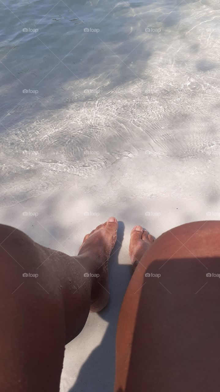 tranquila com a vida.