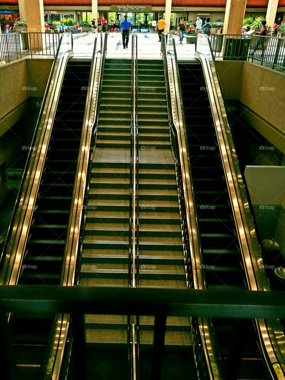 Airport Staircase